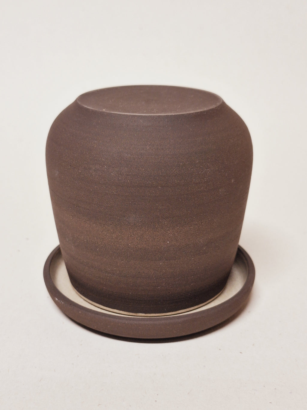 Hrnek bez ucha s podšálkem