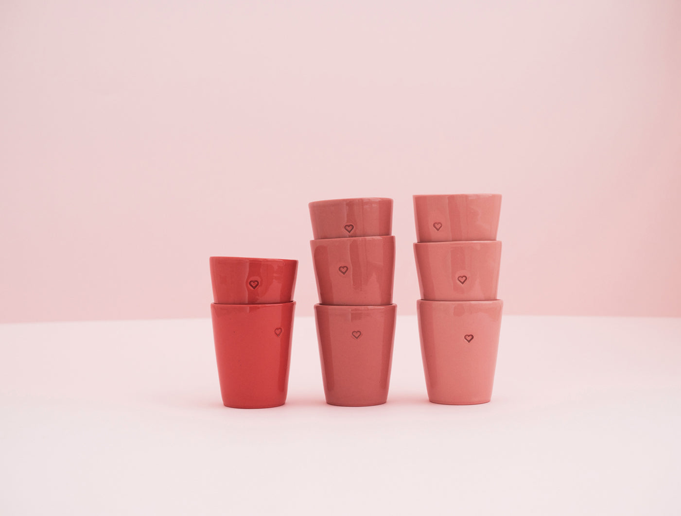 Porcelánový šálek srdce