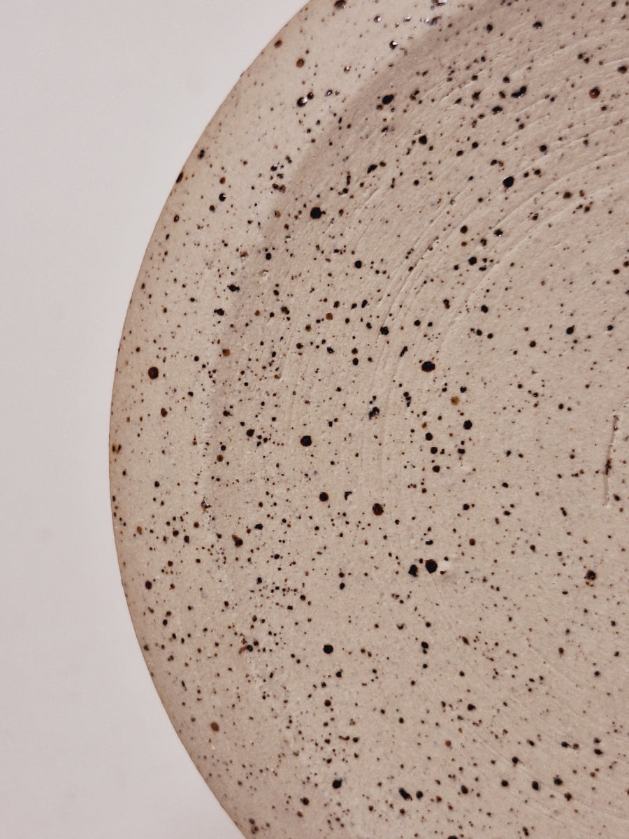 Šálek + podšálek s popelovou glazurou